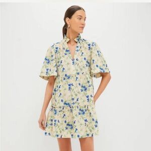 NWT Tuckernuck Blue Floral Casual Dress